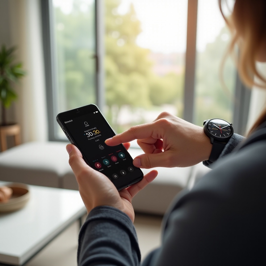 how to set time in fastrack smart watch