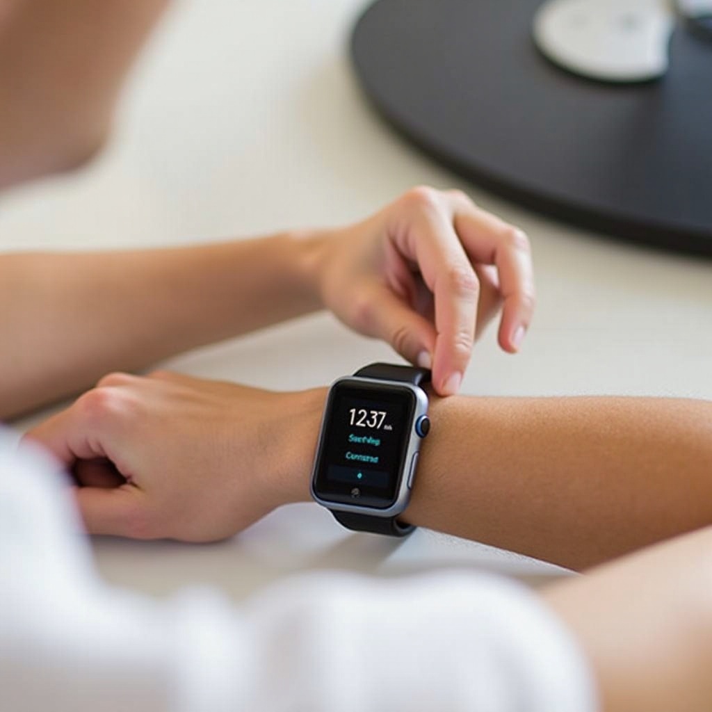 how to set up itouch sport smart watch
